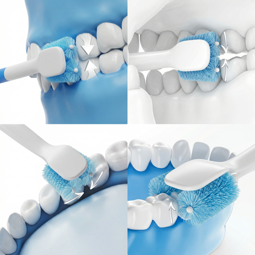 Elektrická zubná kefka – Dvojitá inteligentná rotácia 