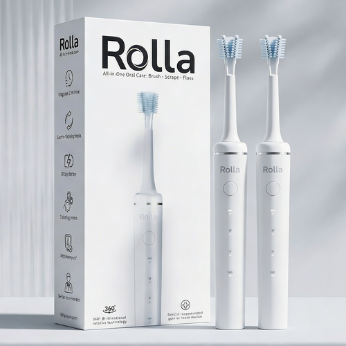 X2 Escova de Dentes de Dupla Rotação – Limpeza Óptima 